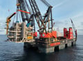 Sleipnir installs the Munin topside for Aker BP