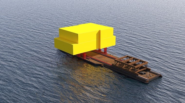 New Float-Over Barge 